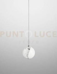 Poc sospensione 16 cristallo bianco nickel satinato l22bb led 2700k...