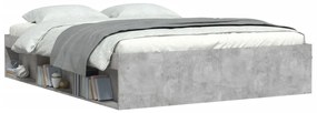 Giroletto grigio cemento 150x200 cm king size