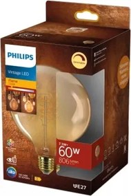 Lampadina LED dimmerabile VINTAGE Philips G125 E27/7,3W/230V 2200K