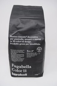 Kerakoll Fugabella resina cemento decorativa per piastrelle mosaici e marmi 3kg Color 11