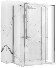 Cabina Doccia A Parete REA Rapid Swing Chrome