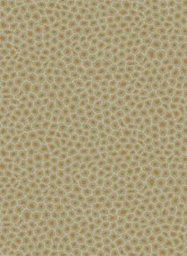 Tapete Senzo Spot von Cole & Son - Olive/ Gold