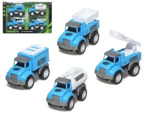 Set di Mini Camion Azzurro