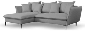 Divano letto angolare in Tessuto Grigio - Angolo a sinistra - LAZARE di PASCAL MORABITO