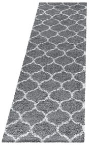Passatoia grigio 80x250 cm Salsa - Ayyildiz Carpets