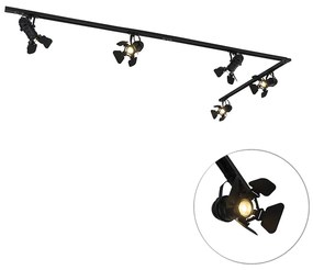 Sistema a binario con 5 faretti neri - Movie