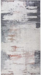 Tappeto grigio e avorio lavabile 60x100 cm Abstract Colors – Vitaus