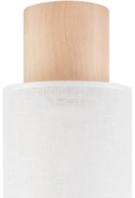 Plafoniera ARI 1xE27/60W/230V d. 16 cm bianco