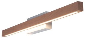 Applique LED scandinavo Applique LED scandinavo Dora bianco bianco IP44, luce bianco caldo dimmerabile 770 lumen,