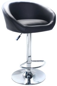 MIGUEL - sgabello alto in acciaio set da 2