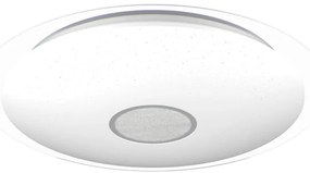 Plafoniera LED Vizzini Ø 76 cm bianco IP20 cct da bianco caldo a bianco freddo con regolazione di temperatura, 6600 lumen INSPIRE