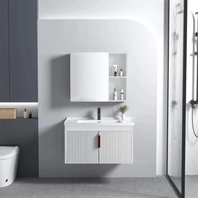 Set di mobili da bagno con lavabo Astor 60cm White
