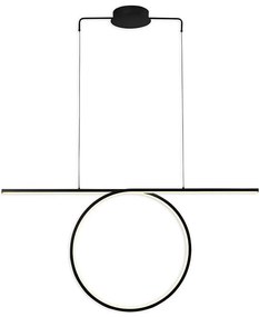 Lampadario LED sospeso su cavo ODETTA LED/42W/230V 4000K nero