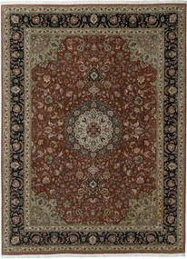 Tabriz Tappeto persiano 340 x 260 Rosso (Iran) Annodato A Mano