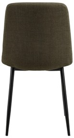 Sedia da pranzo color kaki Becca – Actona