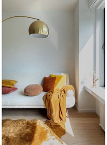 Pelliccia sintetica marrone Montone, 60 x 90 cm - Tiseco Home Studio