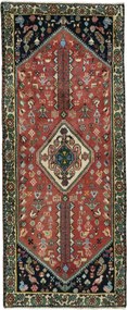 Shiraz Tappeto 70x180 Rosso (Iran) Annodato A Mano
