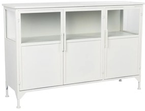 Vetrina in metallo bianco 35x80 cm Miya - White Label