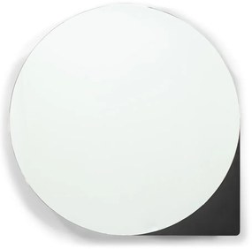 Mobile per bagno nero in metallo da appendere/con specchio 55x55 cm Sonnet – Spinder Design