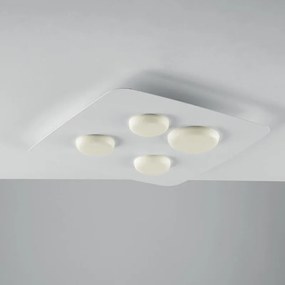 Plafoniera LED industriale Megan, bianco45 cm, luce naturale, 3150 lumen