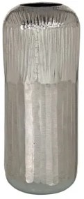 Vaso Argento Alluminio 15 x 15 x 38 cm