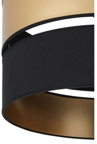 Brilagi - Lampadario a sospensione con filo ROYAL 1xE27/15W/230V diametro 40 cm nero/oro