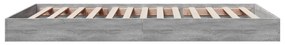Giroletto grigio sonoma 90x190 cm in legno multistrato