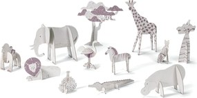 Colora, assembla e gioca – Savana