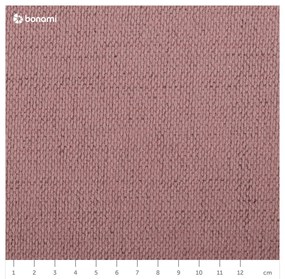 Letto matrimoniale imbottito rosa con contenitore con rete inclusa 200x200 cm Lupine – Micadoni