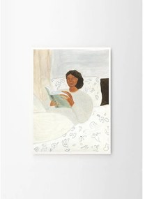 Poster 50x70 cm Morning Read – Isabelle Vandeplassche – The Poster Club