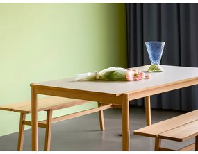 Tavolo da pranzo in rovere 107x190 cm Oblique - Hübsch