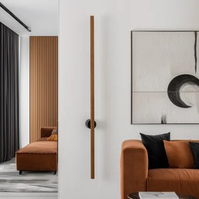 Brilagi - Applique a LED WOODY LINE LED/12W/230V 120 cm quercia ciliegio