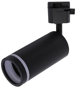 Faretto per sistema a binario JET RING 1xGU10/10W/230V nero