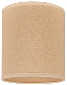 Duolla - Paralume ROLLER E27 diametro 13 cm beige