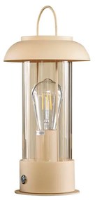 Lindby - Yvette Portable Lampada da Tavolo IP44 Beige Lindby