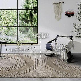 Tappeto beige 80x120 cm Bartoux Beige - Elle Decoration