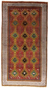 Gabbeh Tappeto 230 x 120 Rosso (Iran) Annodato A Mano