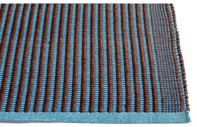 HAY - Tapis Rug 80 x 200 Castagno/Blu HAY