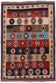 Kilim Tappeto 290x200 (Iran) Tessuto A Mano