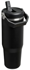 Borraccia termica nera in acciaio inox 890 ml IceFlow™ Flip Straw 2.0 Tumbler Black – Stanley