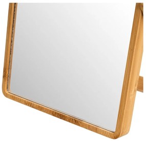 Specchio cosmetico con cornice in bambù 20x27 cm - Casa Selección