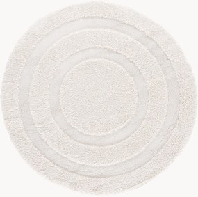 Tappeto rotondo a pelo alto e basso Zaniyah