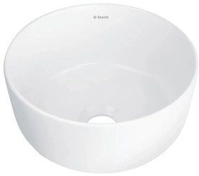 Deante CDJ_6U2S - Lavabo da appoggio JASMIN ø 28 cm ceramica/bianco