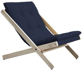 Sedia pieghevole Raw/Navy Boogie - Karup Design