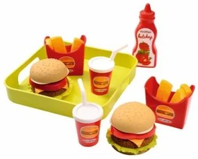 Set di Alimenti giocattolo Ecoiffier Hamburger Tray