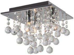 Lampada Di Cristallo Da Soffitto Plafoniere APP404-4C