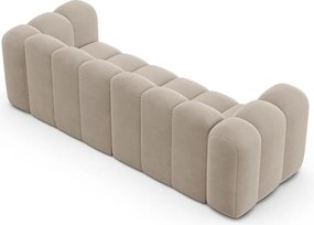 Divano beige 228 cm Lupine - Micadoni Home