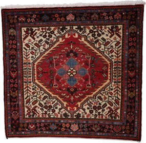 Balochi Tappeto 140 x 130 (Iran) Annodato A Mano