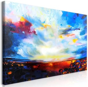 Quadro Colourful Sky (1 Part) Wide  Colore colorful, Dimensioni e Misure 120x60