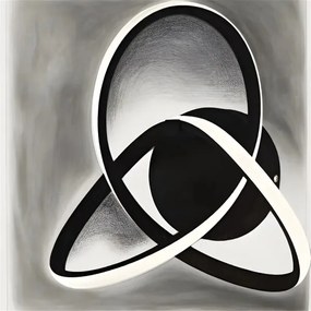 Applique LED da parete INDIGO LED/14W/230V nero